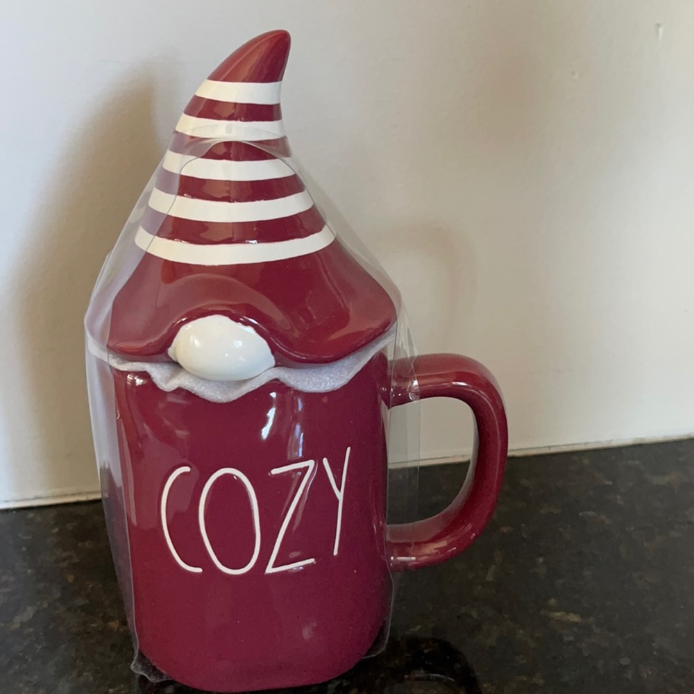 Rae Dunn - COZY - topper mug